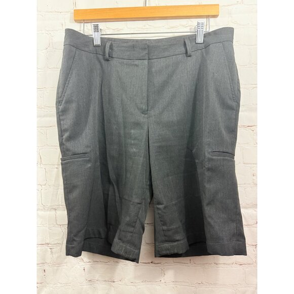 Regeneration Cintas Work Shorts Womens Size 8 Black - Picture 1 of 8